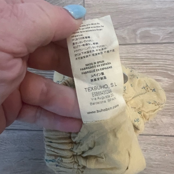 BÚHO  Organic Cotton Bloomer Skirt | Yellow 9 Months - Picture 6 of 9